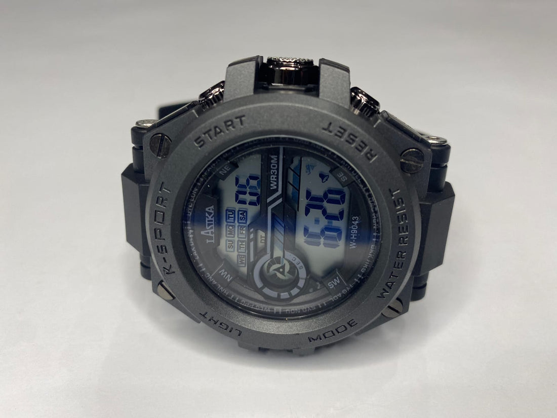 ⌚ K-Sport Digital Sports Watch – Tactical Black Edition