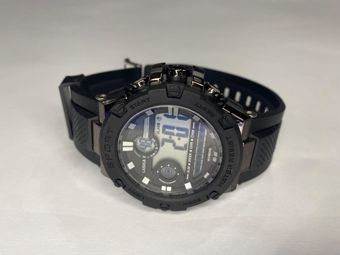 ⌚ K-Sport Digital Sports Watch – Tactical Black Edition