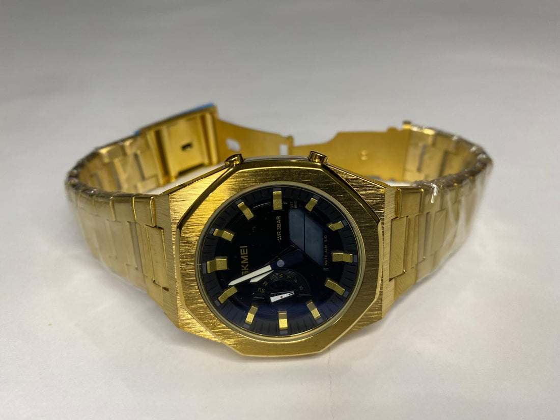 SKMEI ChronoMaster Gold – Power in Every Tick