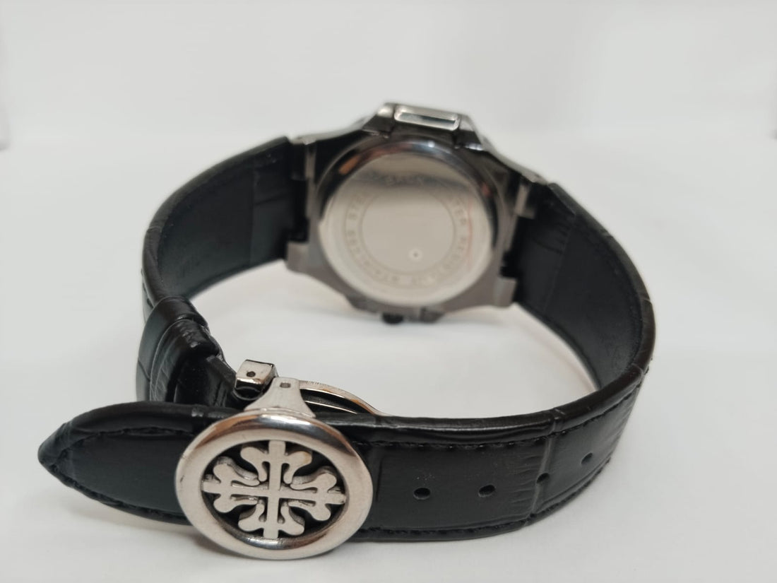 Patek Philippe Style Premium Black Dial Watch – Elegant & Luxury Design