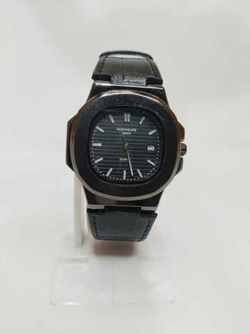 Patek Philippe Style Premium Black Dial Watch – Elegant & Luxury Design